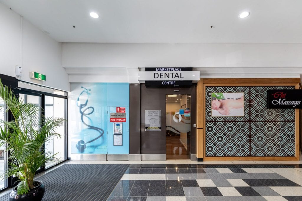 Marketplace Dental Shop front in Wagga